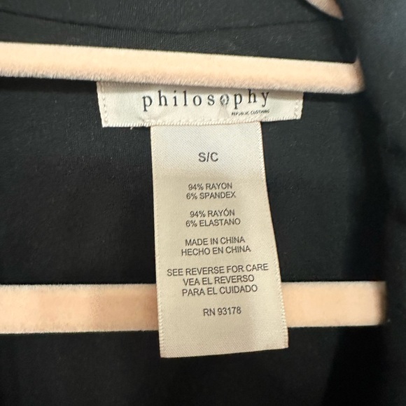 Philosophy Black Jaceket - Picture 3 of 4